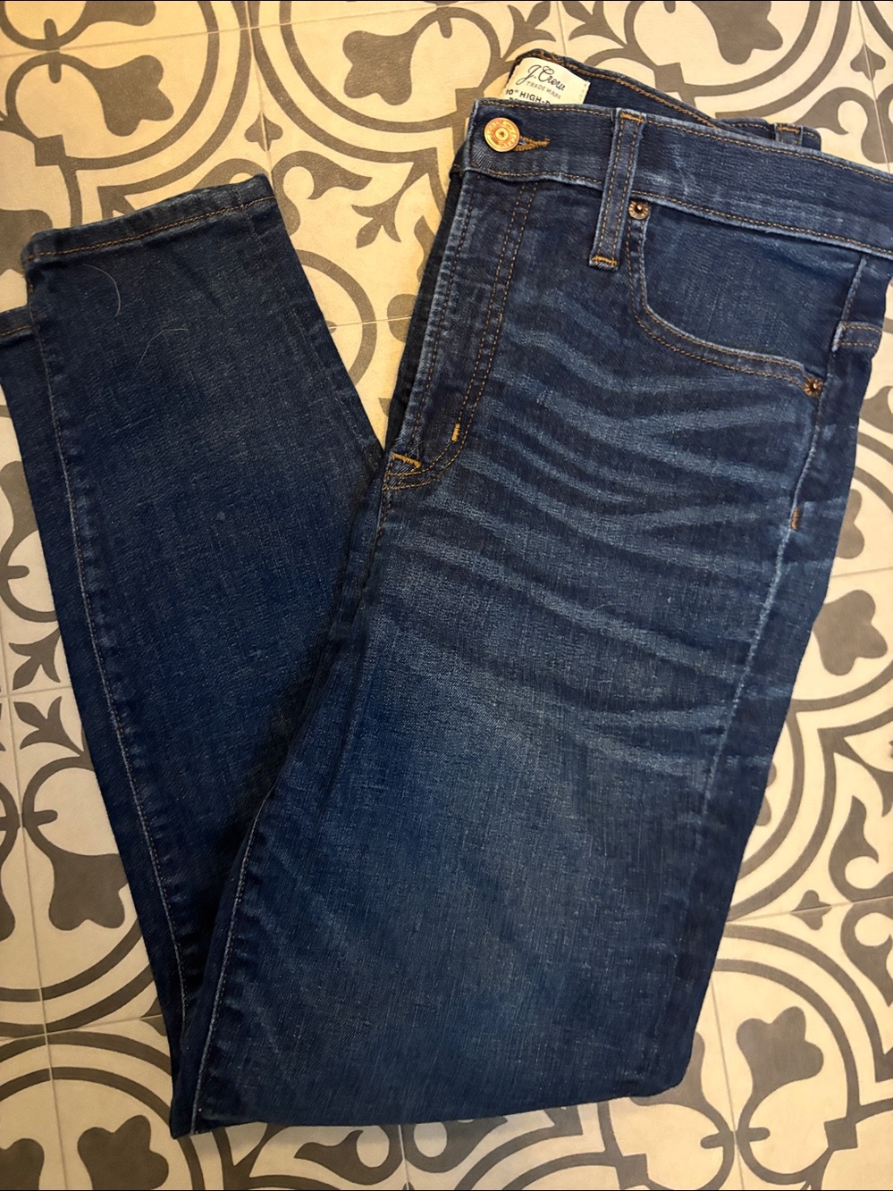 JCrew 10” High Rise Toothpick Skinny Jean Size 30P
